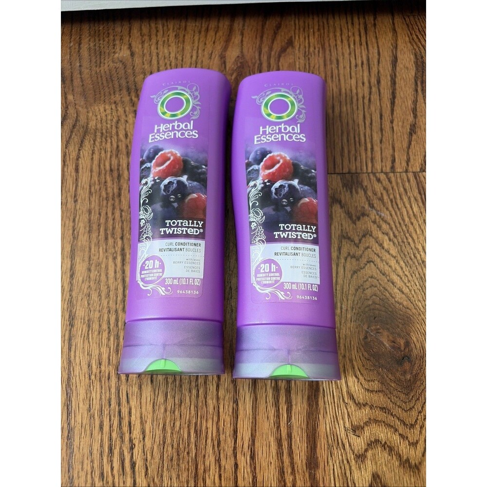 2 Herbal Essences Totally Twisted Conditioner For Curly Hair 10.1 oz Rare New